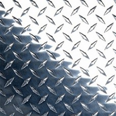 Лист нержавеющий рифленый г/к даймонд AISI 347H 2,5 мм